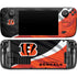 NFL Cincinnati Bengals Steam Deck Handheld Gaming Computer Skin